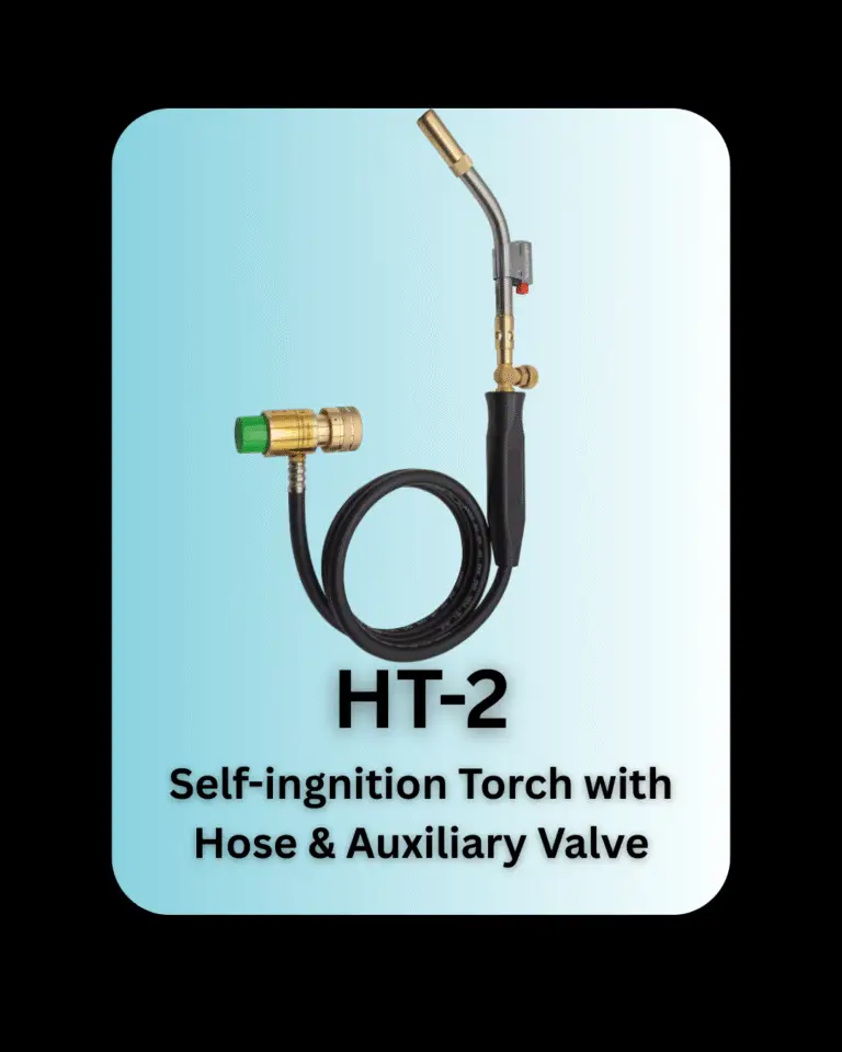 SELF IGNITION TORCH WITH HOASE AND AUXILIARY VALVE. HT -2